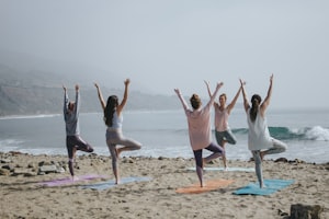 Serene yoga and mindful movement sanctuary